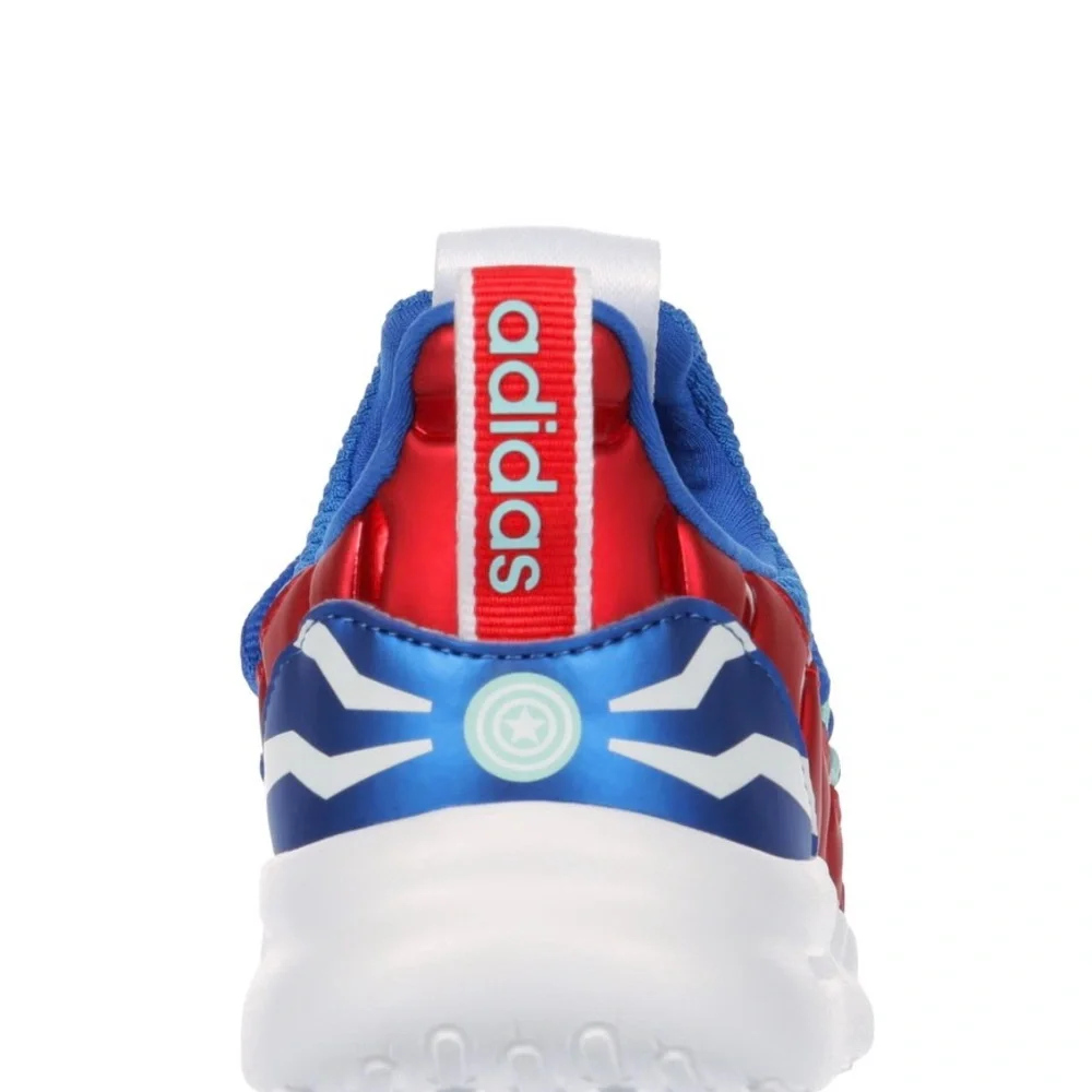 ADIDAS MARVEL CAPTAIN AMERICA LITE RACER ADAPT 7.0 SHOES KIDS Size 2